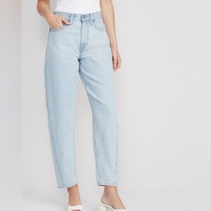Old Navy Extra High-Waisted Balloon Ankle Jeans